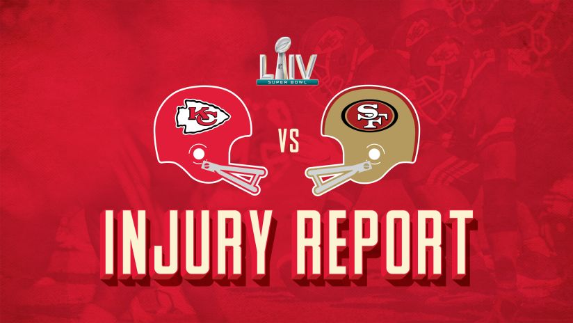 Super Bowl Injury Report